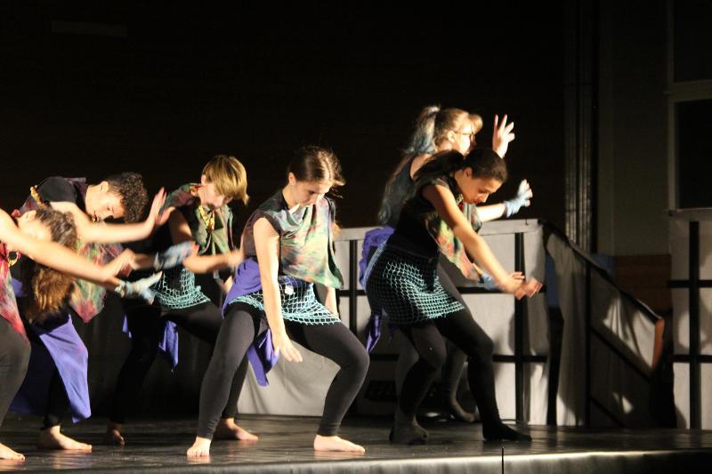 Tanzschritte im Englisch-Musicalcamp in Klagenfurt