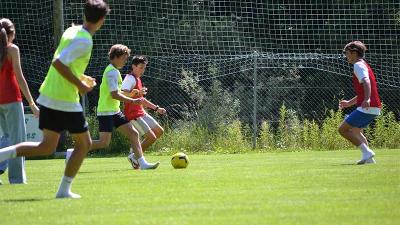 Fussball-Sprachcamp im Wallis - Liddes