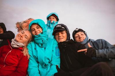 Internationales Outdoorcamp in Nordirland Herbst